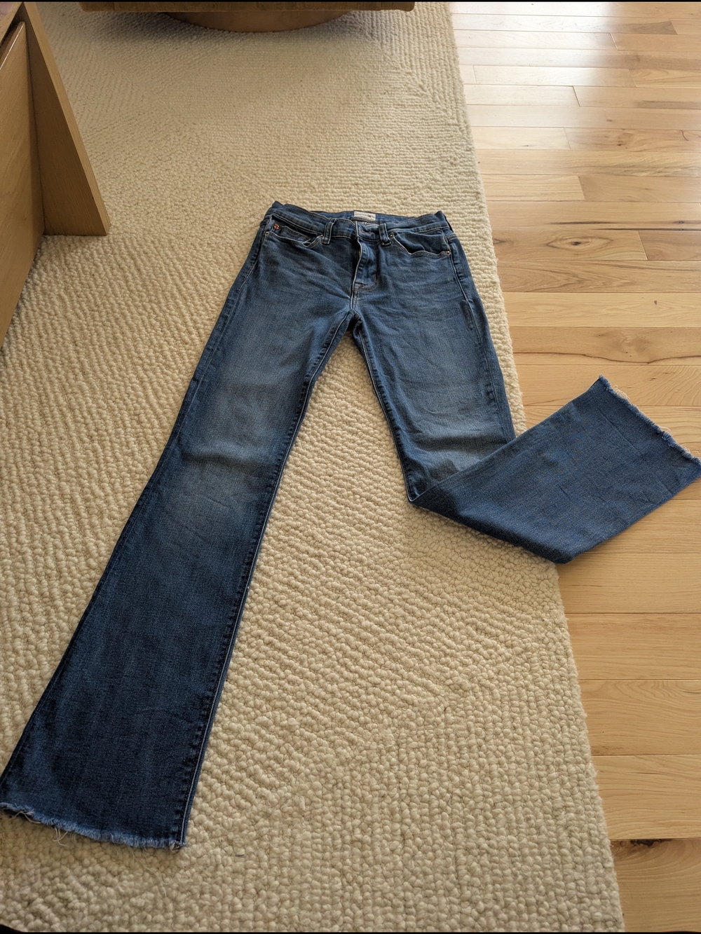 Hudson Jeans Mid Blue Bootcut Jeans